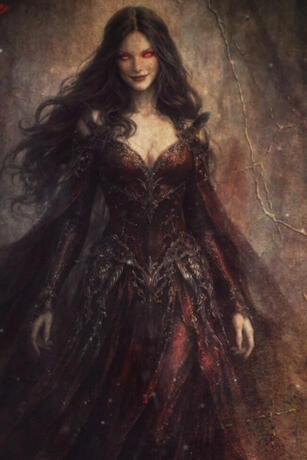 Eveline - The mysterious Queen of the Nightwood. Is she a friend or a deadly foe?